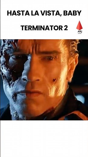 Hasta La Vista, Baby 🔥 | Terminator 2's Most Legendary Scene #Shorts #hollywood