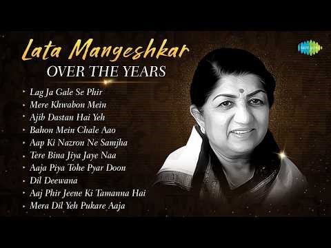 🔴 LIVE – Lata Mangeshkar Evergreen Hits | Lag Ja Gale 💖 | Ajeeb Dastan | Old Hindi Songs