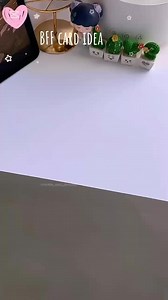 Unique best friend card ideas 😍 #reels #art #diy #bestfriend | Mukta easy drawing