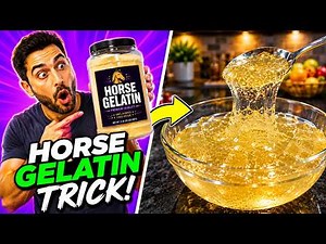 HORSE GELATIN TRICK RECIPE For Men - Gelatin Horse Trick Recipe ((Step-Step Tutorial)) GELATIN HORSE