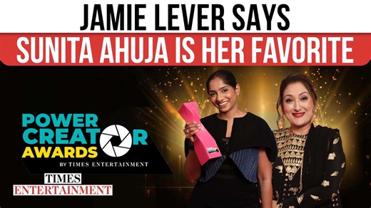 Jamie Lever wins power comedy creator of the year, says 'hamara khandani business hai'