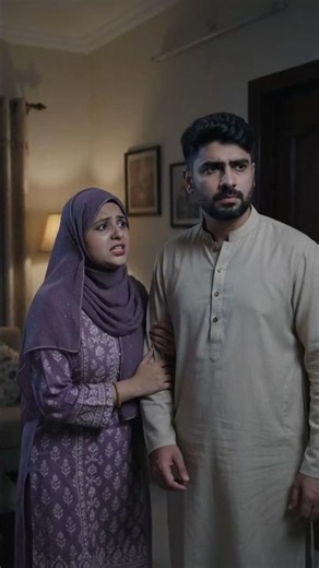 Husband Wife Horror Night | Midnight Knock at the Door 😨👻 #Shorts
