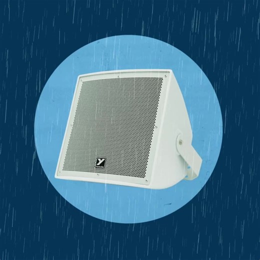 Yorkville's weatherproof C08CW and C12CW installation speakers are ready for any weather conditions. #YorkvilleSound #InstallationSpeakers #WeatherProof | Yorkville Sound