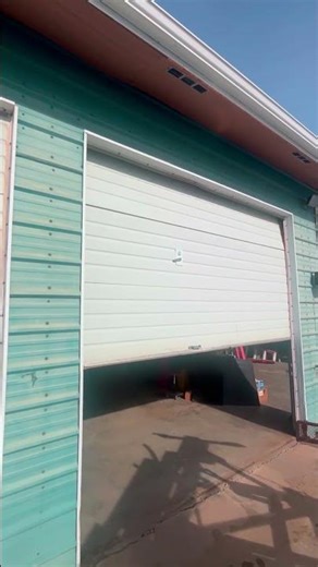 10FT BY 10FT INSULATED OVERHEAD GARAGE DOOR For Sale