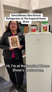 I saw the KimchiMama Slim Kimchi Refrigerator at @The Inspired Home Sh...