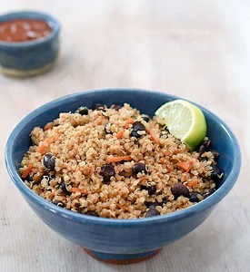 Bean & Veggie Instant Pot Mexican Quinoa - Plant Based Instant Pot