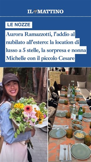 Aurora Ramazzotti, l'addio al nubilato all'estero: la location di lusso a 5 stelle