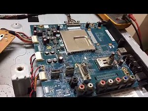 how to repair Sony Bravia LCD tv standby problem