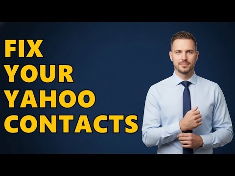 How To Edit Contacts In Yahoo Mail?