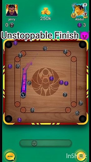 Unstoppable Finish 😈🗿 in Cairo Gallery carrom pool
