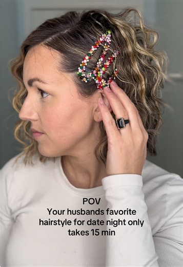 Cute Valentine's Date Night Hairstyle in 15 Minutes