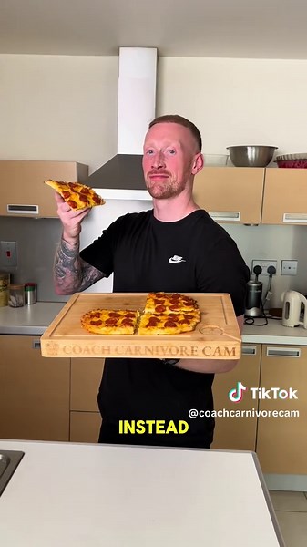 Carnivore Pepperoni Pizza Recipe for Low Carb Diet