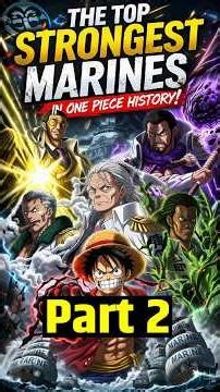 😱Top 5 Strongest Marines in One Piece (PART- 2) #onepiece #onepieceanime #shortsfeed