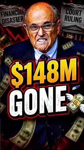 One courtroom decision COST his entire life's earnings💰Rudy Giuliani New York, America #shorts #usa
