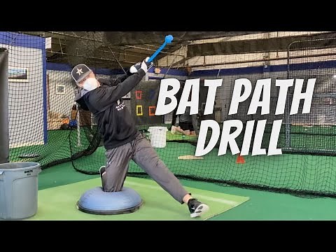 Softball Bat Path Drill [Softball Hitting Tips]