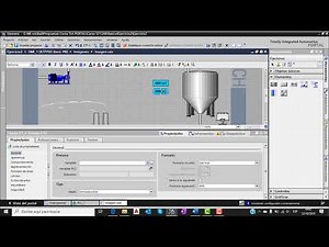 Ejercicio 2: Crear Animaciones HMI para Llenado de Tanque en TIA Portal S7-1200