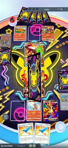 Pokemon TCGPocket Battle 99 #pokemontcg #megacharizard #pokemonshorts #pokémonshorts #tcggameplay