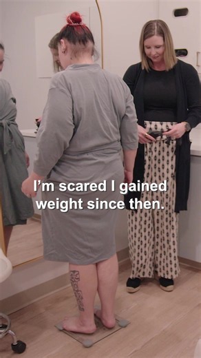 The scale keeps going down! Follow Amy's weight loss journey on #1000lbSisters, Tuesdays at 9P.