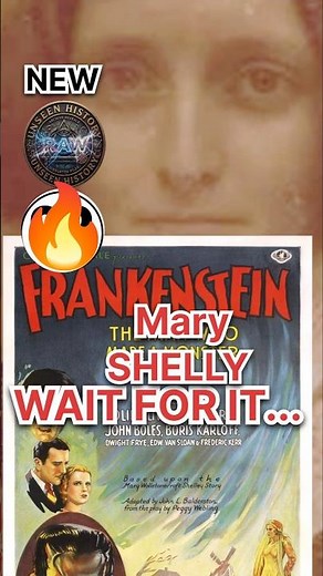 The Mother of Sci-Fi: The True Story of Mary Shelley 🧟🥶 #frankenstein #neverseenbefore