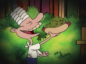 Hands up if this scene taught you how to perform the Heimlich Maneuver🙋 | Hey Arnold