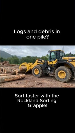 Sorting Day Gets Easier With Rockland Sorting Grapples