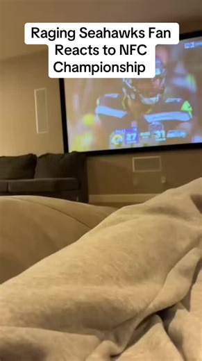 Raging Seahawks Fan Reaction to NFC Championship Game