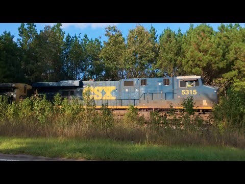 Chasing CSX M693 Manifest Through South Carolina