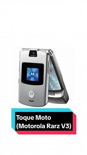 Toque Moto: El sonido icónico del Motorola Razr V3