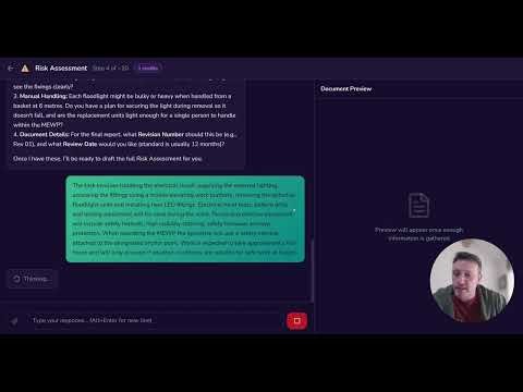 Create a Risk Assessment in Minutes Using AI | HSdocs Demo