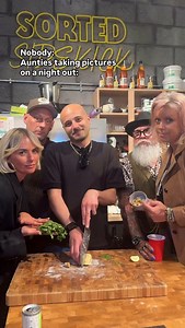 38K views · 2.6K reactions | Had a lovely night out and met some aunties. We had a cheeky tipple and took some pics for everyone #Aunties #auntielife Featuring aunties: @amy.jo.simpson Andy Simpson @clara_batten_ @my_petrol_emotion Thank you to the person who filmed, I didn’t get your name but you are the real hero of this video ❤️) Thanks to @sortedfood for hosting us  | Eray Beyi | Facebook