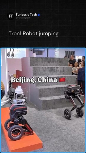 1.8K views · 31 reactions | Meet Tron1 Robot! 勞欄 Modern robotics technology is advancing incredibly fast  Follow @furiouslytech for tech news  Want the 100+ prompts that save me 5+ hours? Comment 'TECH' ⬇️! Credits: Tron1 robotics #robot #robotics #ai #technology #innovation #future | Furiouslytech | Facebook