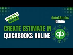 How to Create an Estimate in QuickBooks Online