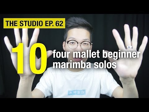 Top 10 Four Mallet Marimba Solos For First Performance!