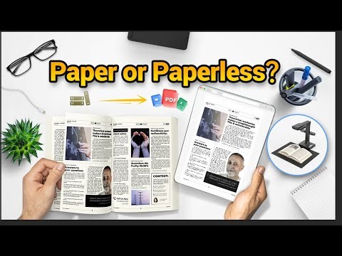 The debate between ​using paper​ and going paperless never ends.​which do you prefer？#bookscanner
