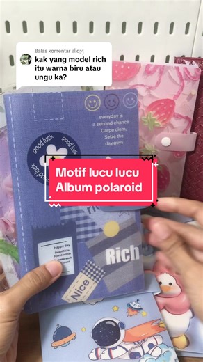 Membalas @ᥱᥣᥣαꫂ᭪݁ hai beb motif rich warna biru denim ya bukan ungu 🫶🫶 #fyp #savingalbum #menabungchallenge #albumpolaroid