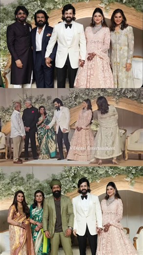 V Digital Entertainment | Tollywood Celebrates attended the wedding reception of Akhil Akkineni at Annapurna studios. #AkhilAkkineniWedding #AkhilZainab... | Instagram