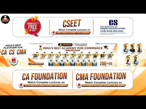 SBILL LECTURE 1 CS EXECUTIVE JUNE 2026/DEC 2026 | CS SHUBHAM MODI