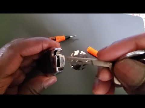 How to replace key fob battery for 2017 Mercedes Benz GLE 350 4MATIC