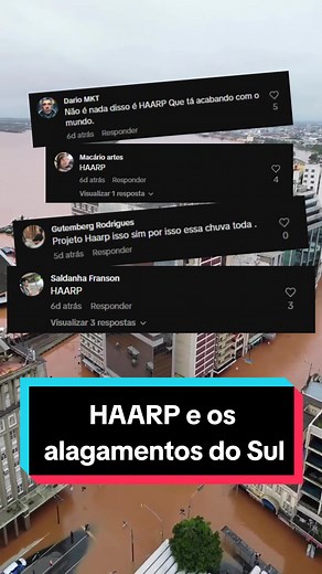 HAARP e as Enchentes do Rio Grande do Sul