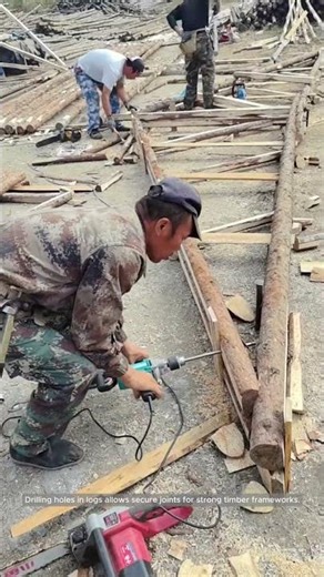 Building Timber Structures with Precision Drilling