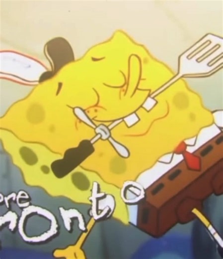 SpongeBob's Hilarious Reaction to Paper Scares