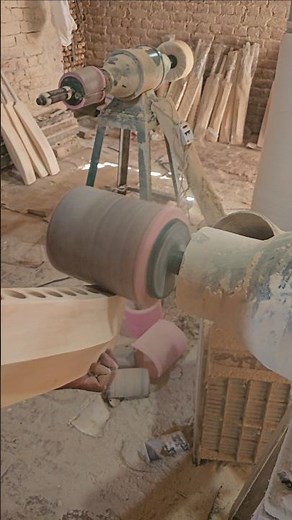 The Secret Behind a Smooth Cricket Bat | Sanding Process in Bat Making