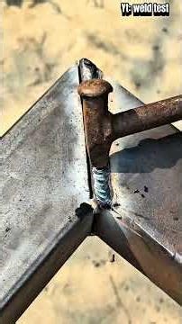 Most beginners fail when repairing burned thin metal welds like this #welding #stickwelding