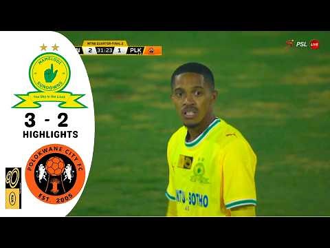 Mamelodi Sundowns vs Polokwane City 🔥 | MTN8 2026 | Match Highlights & Goals