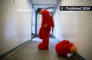 Spider-Man Unmasked! Elmo and Minnie, Too