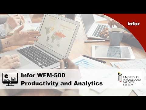 Infor WFM Productivity and Analytics