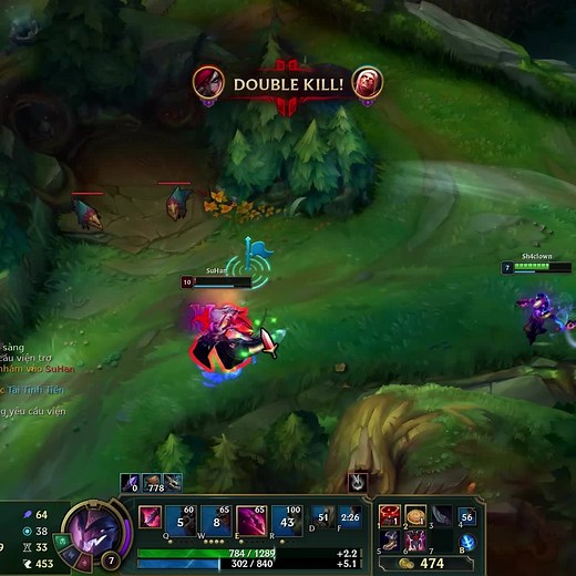 Shaco Gameplay in Multiplayer Online Battle Arena