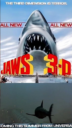 Jaws 3-D (1983) 'Review' #jaws #shark #sharkmovie