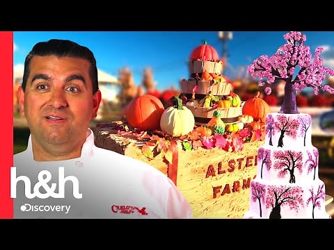 ¡Otoño y Primavera! Los pasteles favoritos de Buddy para cada estación | Cake Boss | Discovery H&H