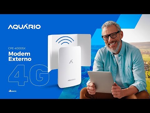 Modem 4G Externo | CPE 4000SX: A internet que chega até onde você precisa!